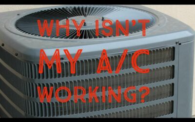 5 Reasons Why Your Air Conditioner Isn’t Working
